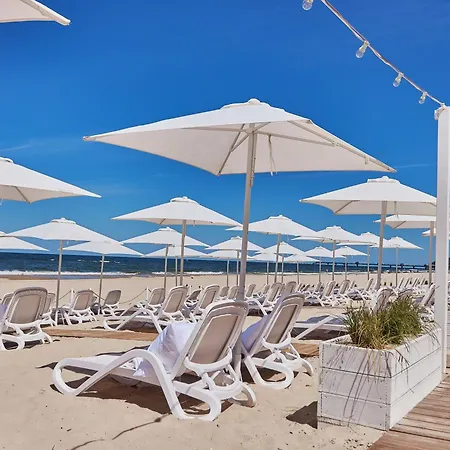 アパート Wave - Sea View Resort&spa A648 ミエンジズドロイェ